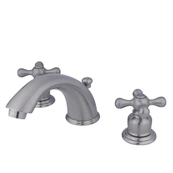 KB968AX Victorian Widespread Bathroom Faucet, Brushed Nickel